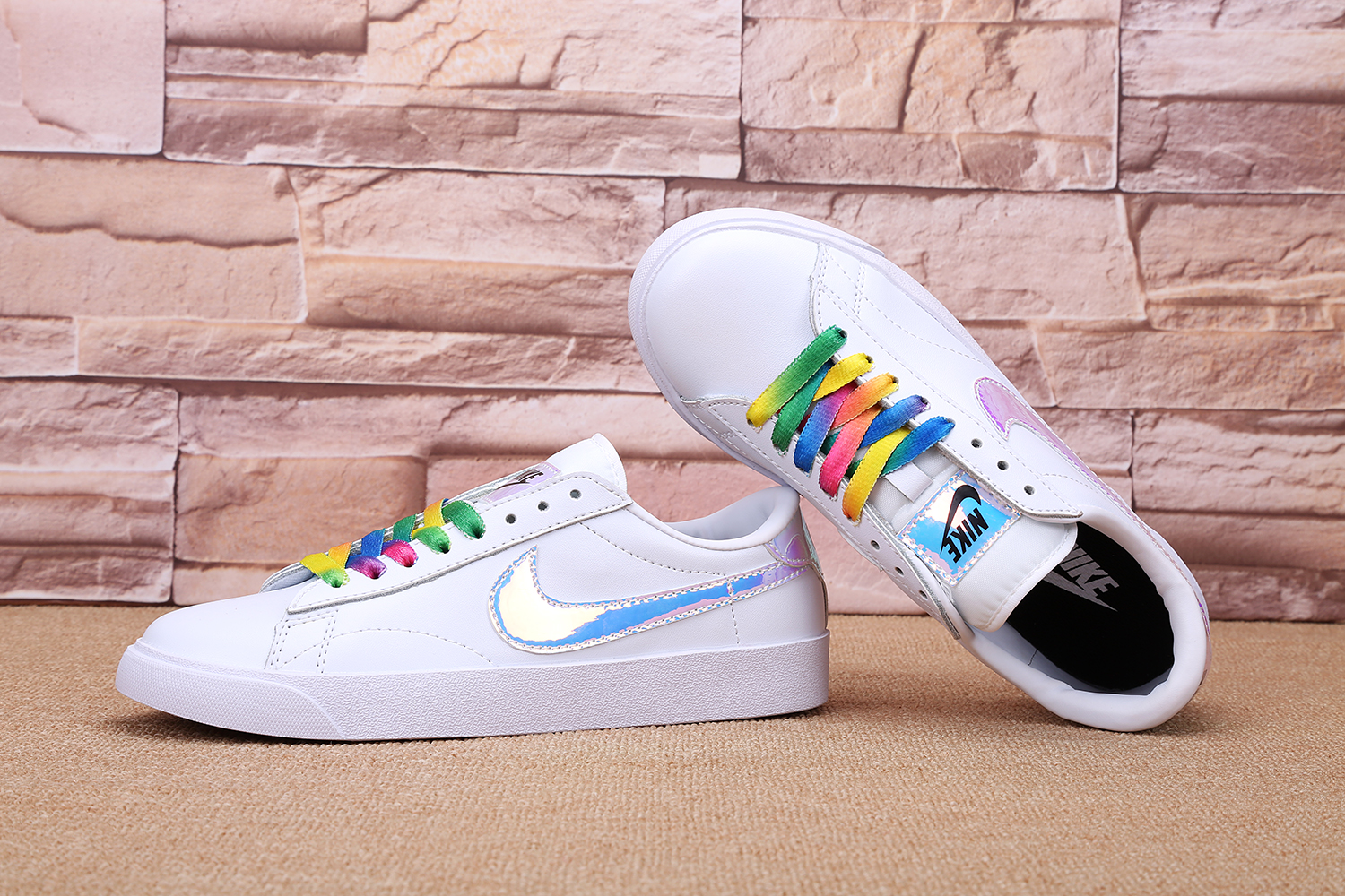 Men Nike Tennis Classic KOREA White Colorful